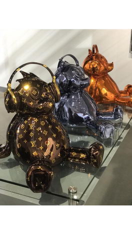 Bear Louis Vuitton, Titane, Hermes