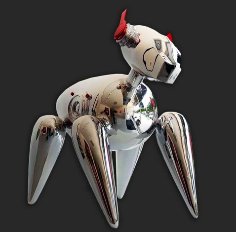 Chien blanc et rouge (click for description)
